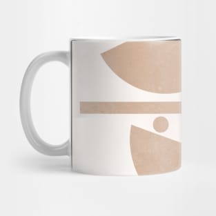 Elegant Balance Abstract Boho Shapes Mug